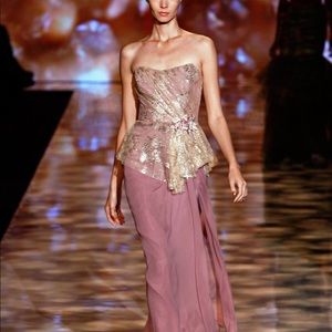 badgley mischka spring 2012 ready to wear dress